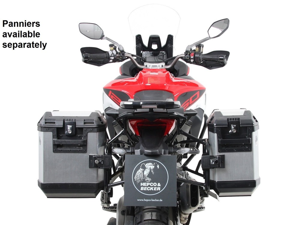 Ducati Multistrada 1260 Enduro Panier Frames - Black HEPCO & BECKER (From 2019)