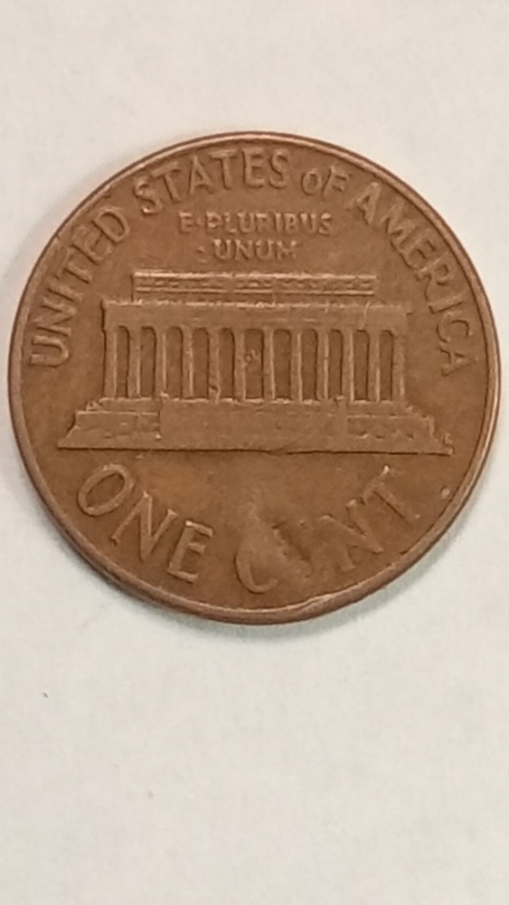 1960 D Lincoln 1ct. Strike Damage on Head