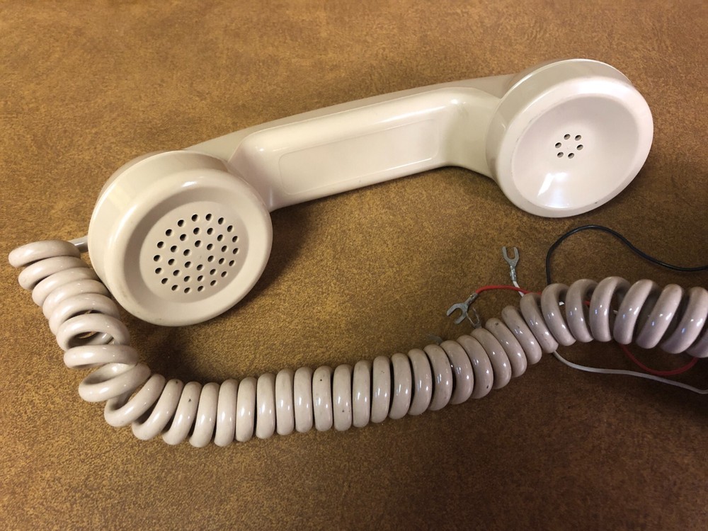 Dukane 7A945A Hookswitch / Handset Assembly Beige