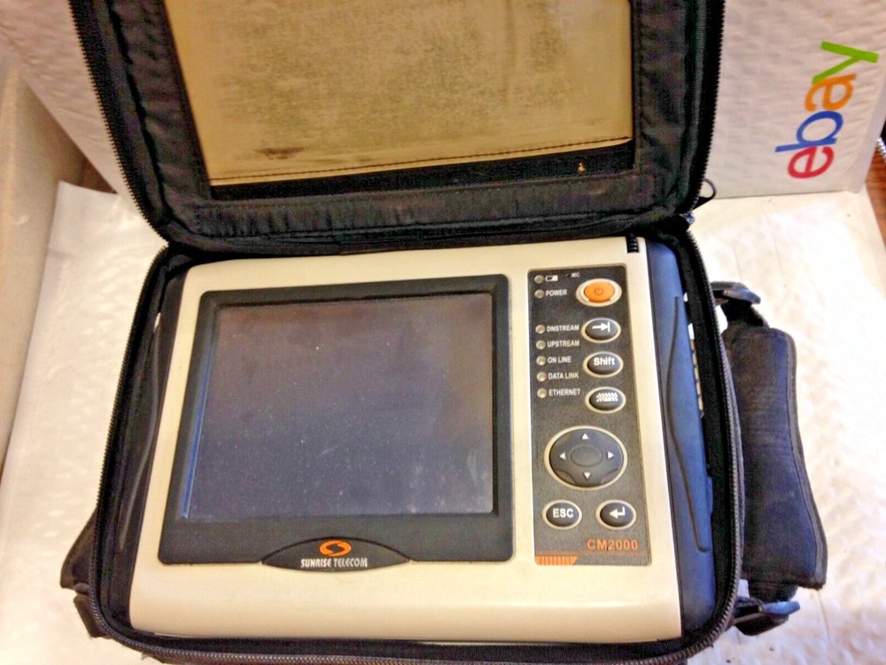 Sunrise Telecom CM2000 w/ carrying case  *OT39
