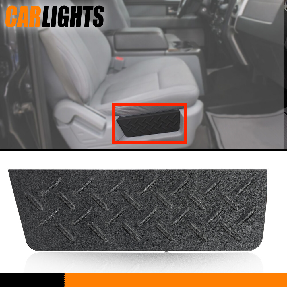 RH Front Passenger Seat Shield Cover Panel Bezel BLK Fit For 2011-14 Ford F150