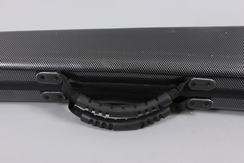 Advanced Black double bass Bow Case/Box Carbon Composite Light hold 2pcs bows