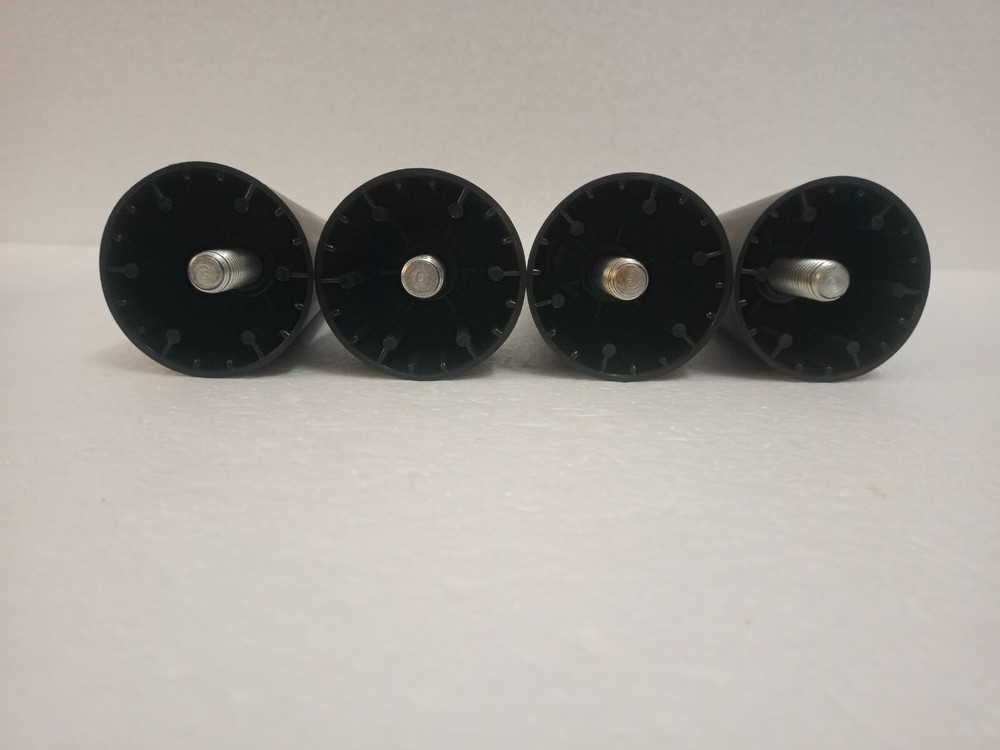 Hatco 05.30.069.00 Leg Black Plastic 6” LOT 4 PCS