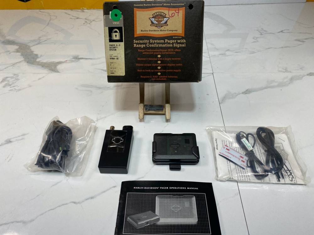 02-08 OEM Harley V-Rod VRSC Security System Pager With Range Confirmation Signal