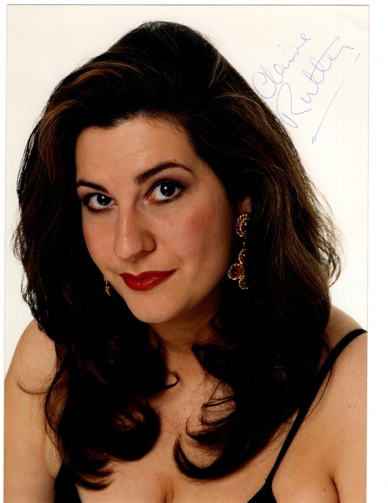 Claire Rutter Signed 8 x 10 Photo / Autographed Opera Singer