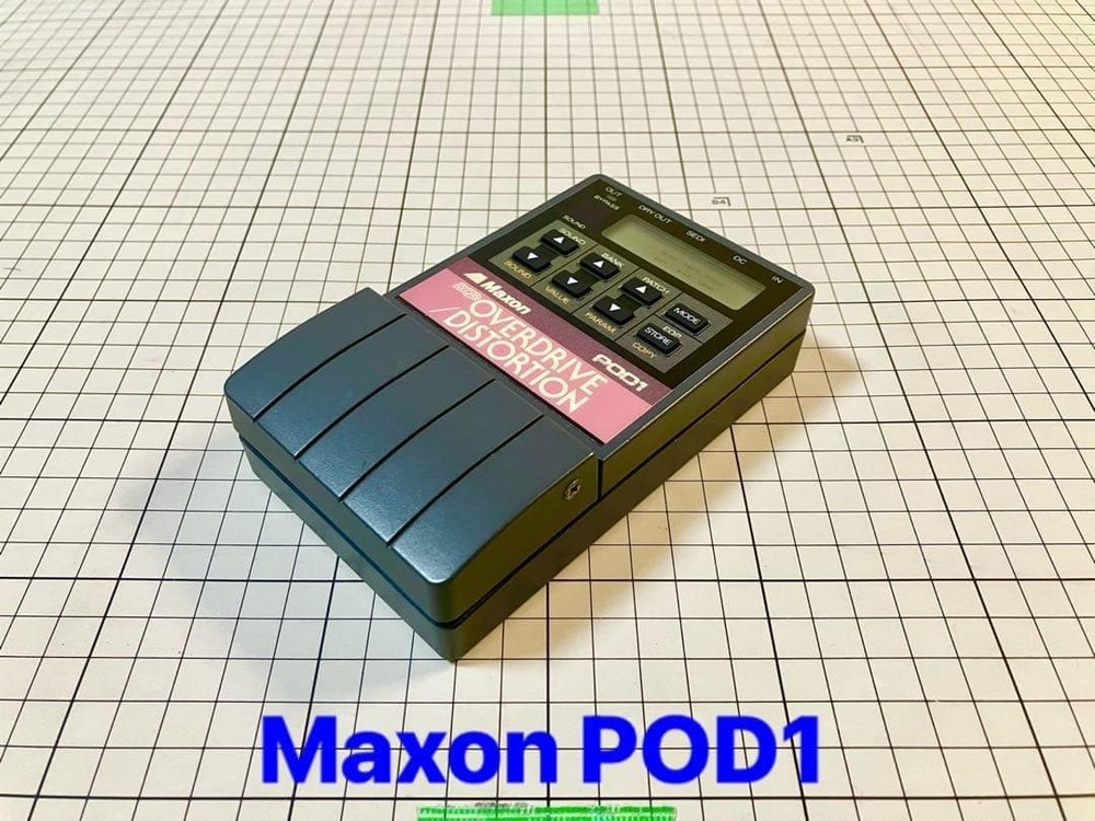 POD1 Maxon Overdrive Distortion Maxon