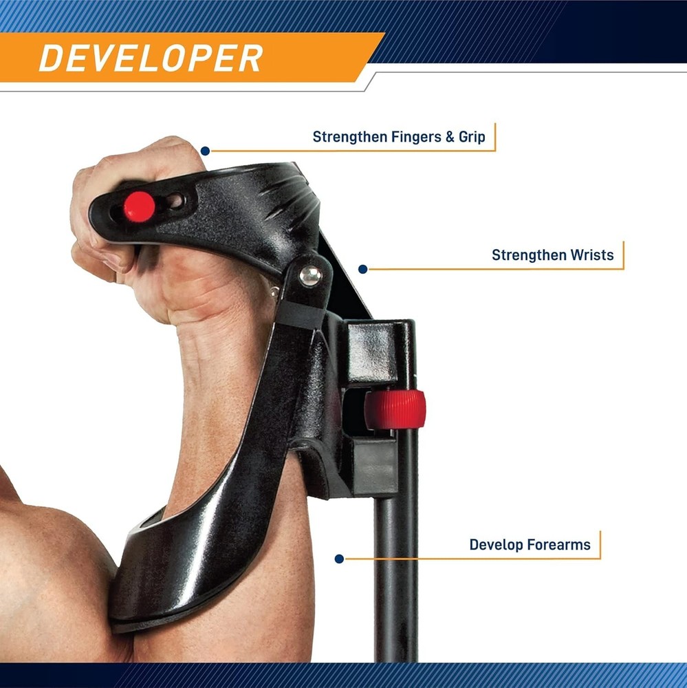 Versatile Wrist & Forearm Strengthener – Compact, Adjustable, and Efficient