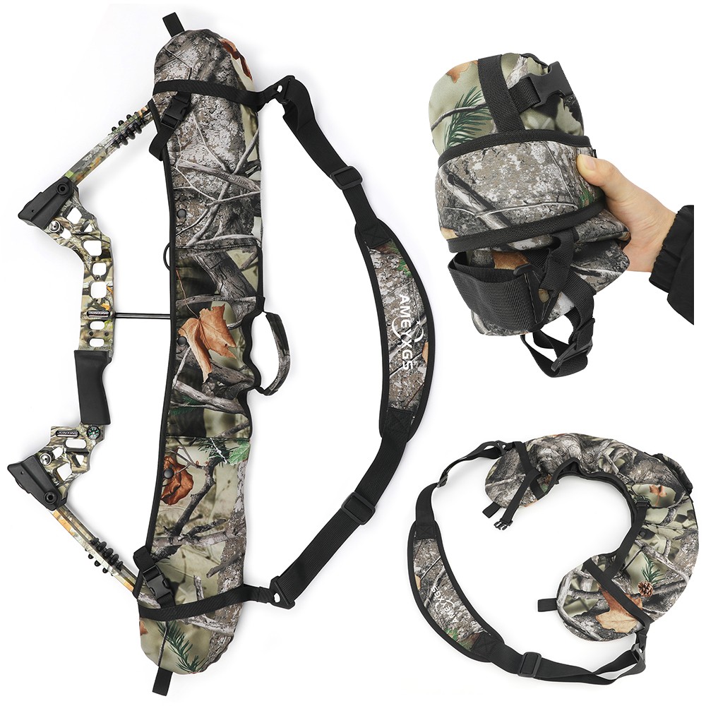 Archery Hunting Compound Bow Sling Bag Cams Protector Target Shooting Hunting