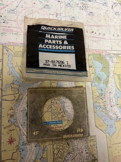 Quicksilver #37-8176961 Decal.