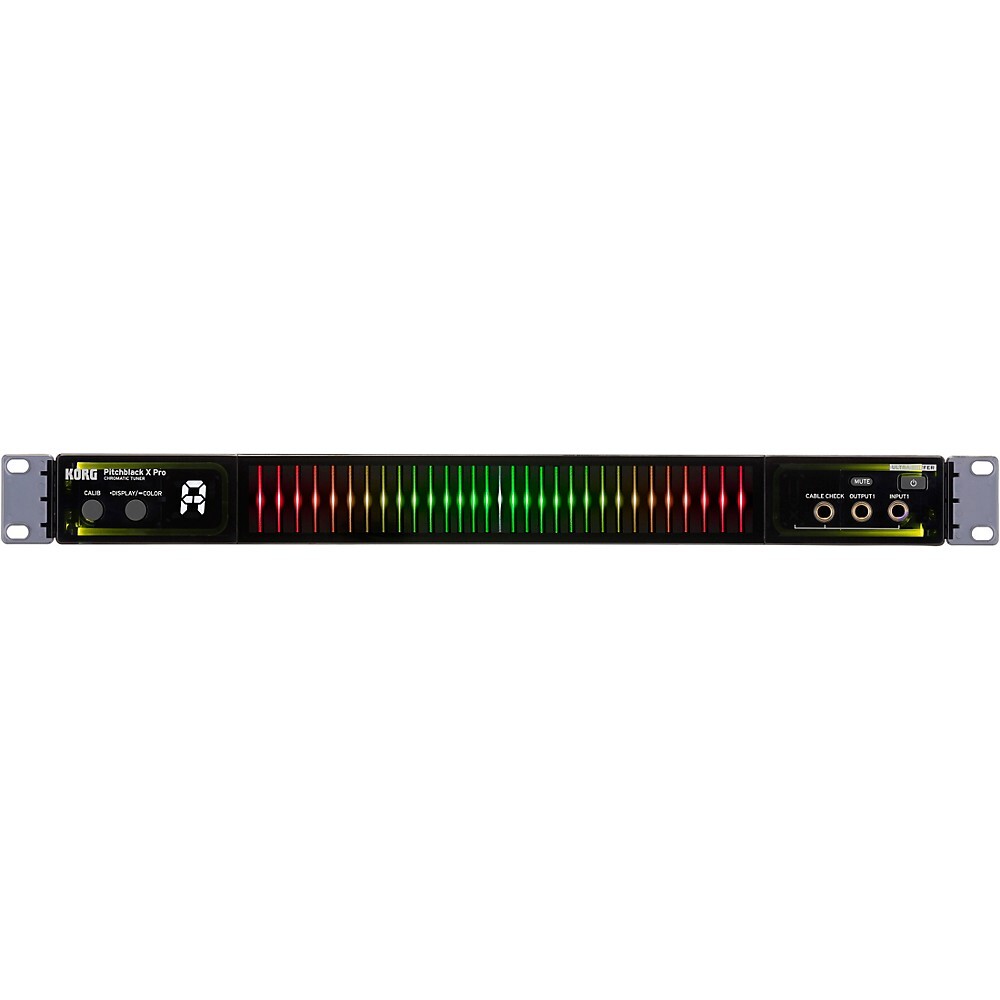 KORG Pitchblack X Pro Rack Tuner Black