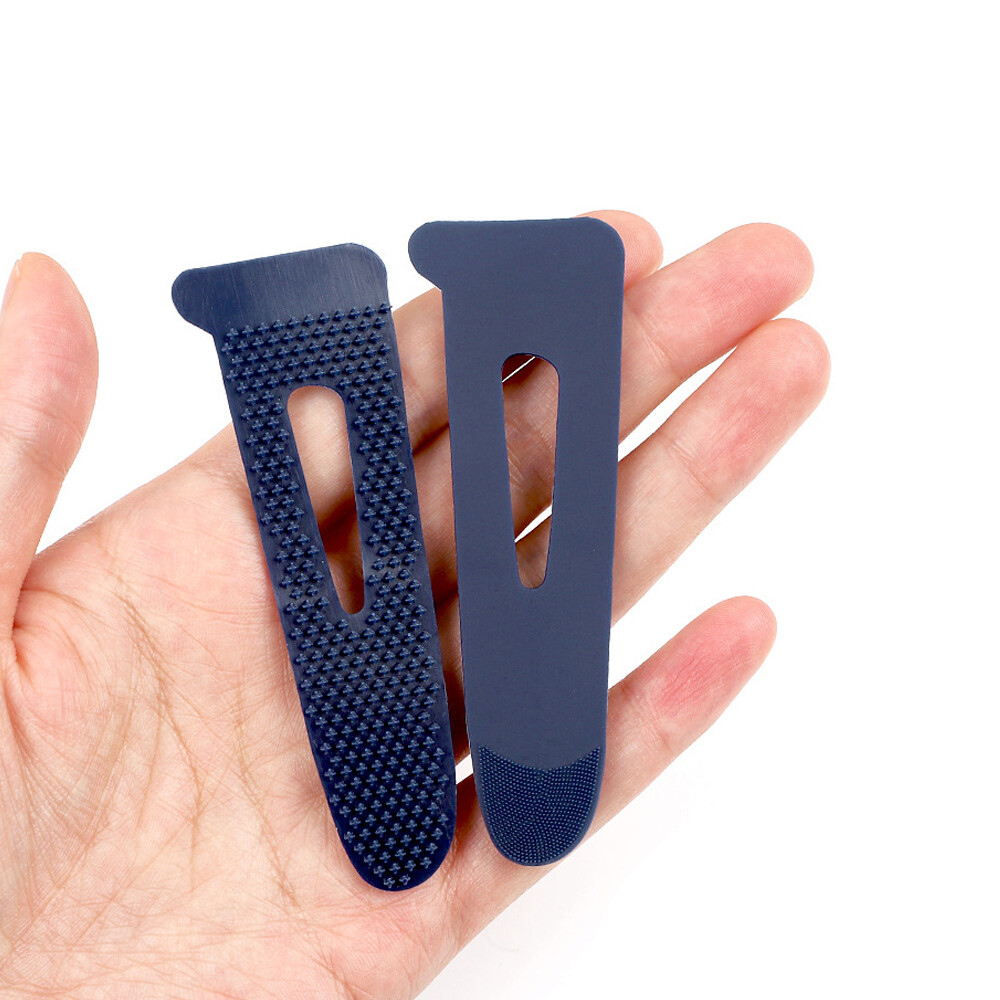 2Pcs PVC Sleeve Loop Clothes Cuff Loop Hook Surface Burr Loop Hook Fastener Tape
