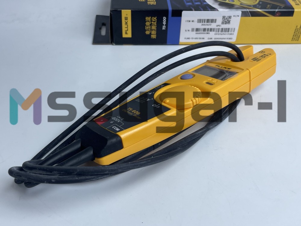 Fluke T5-600 Clamp Meter Continuity Current Electrical Tester #Z