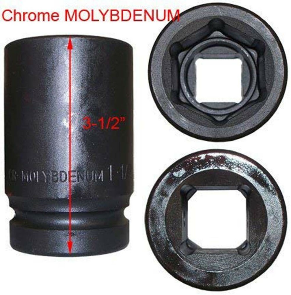 10 PC 1" DR Drive Deep Impact Socket SAE 1" to 2"