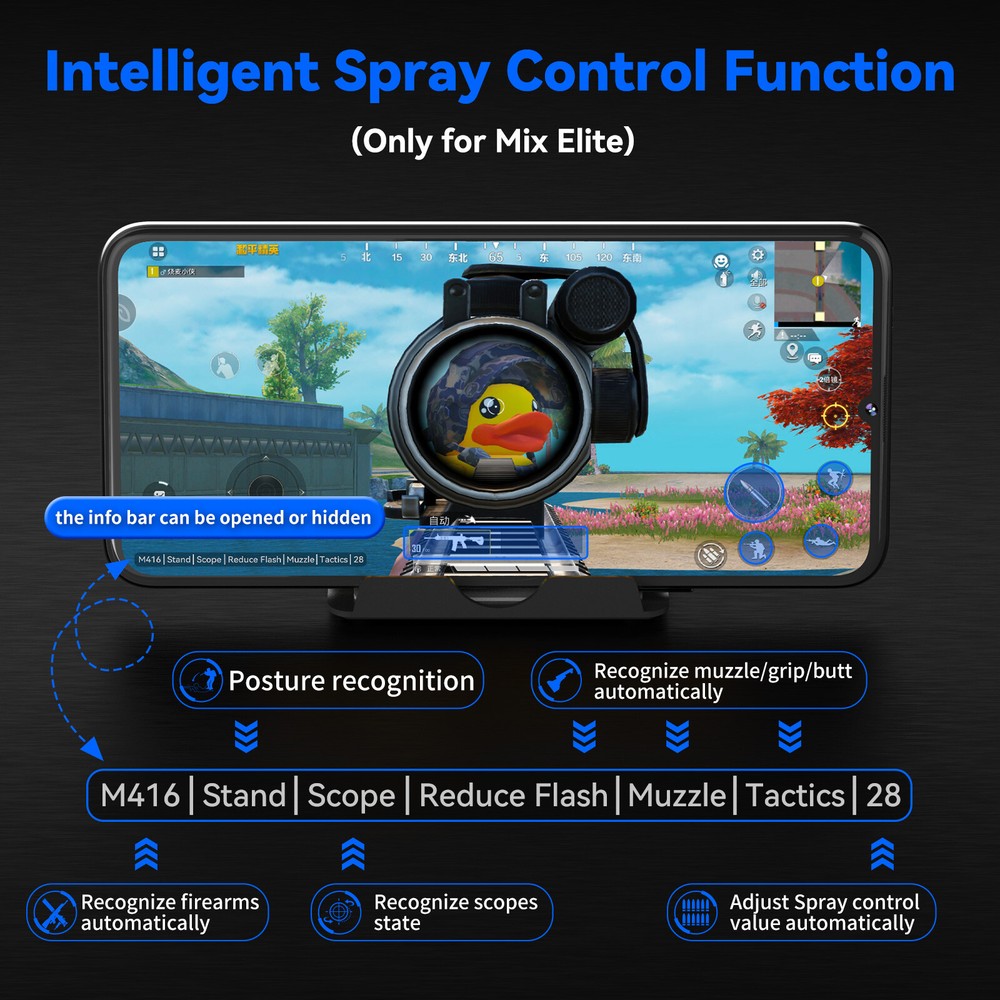 Gamepad PUBG Controller Game Keyboard Mouse Converter For IOS 13.4 below Adapter