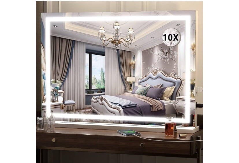 Hasipu 32x22” Touch Screen LED MakeUp Mirror
