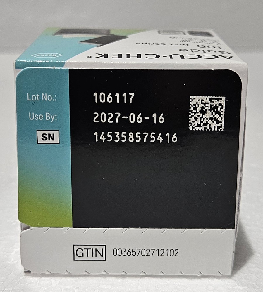 ACCU-CHEK Guide 100 Test Strips EXP. 06-16-2027
