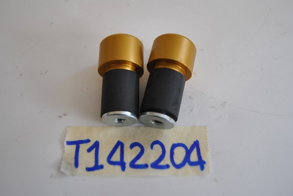Handlebar stabilizers handlebar weights gold Ø 17mm handlebar weights