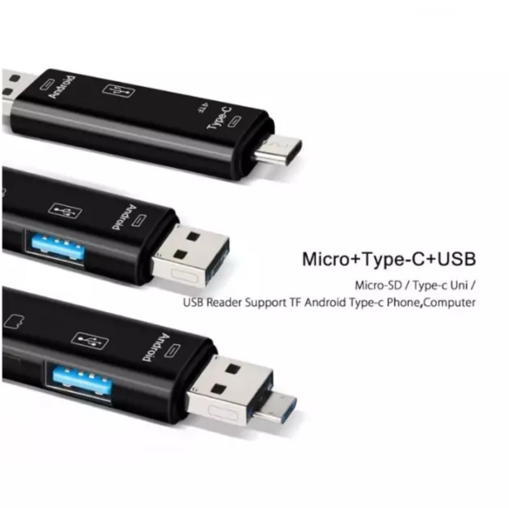 Android Card Reader 5-In-One USB OTG Adapter White Buy More Save Over 30% Each