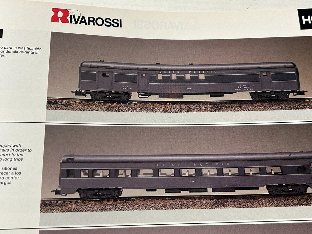 Rivarossi HO Toy Model Train Catalog 1992