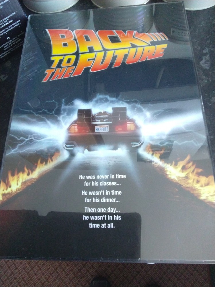Back To The Future Free Standing/Wall Mountable Poster Light