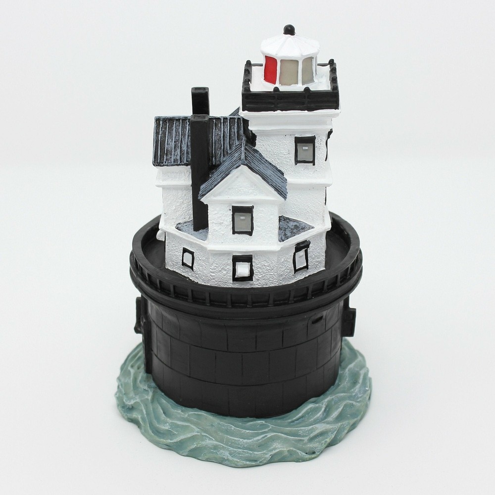 Scaasis Lighthouse Figurine - 14 Foot Bank, Delaware