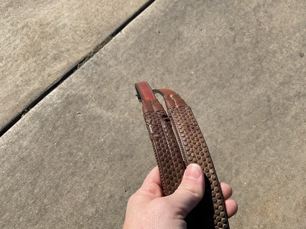 Weaver Rubber Grip Reins Minor Defect (409)