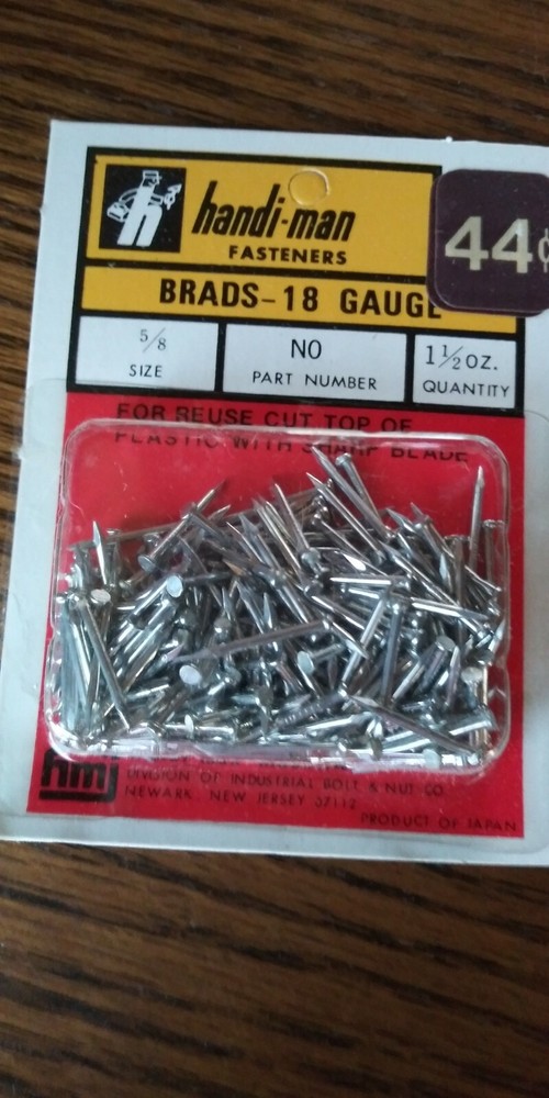 Lot 3 Sealed Boxes Nails Vintage