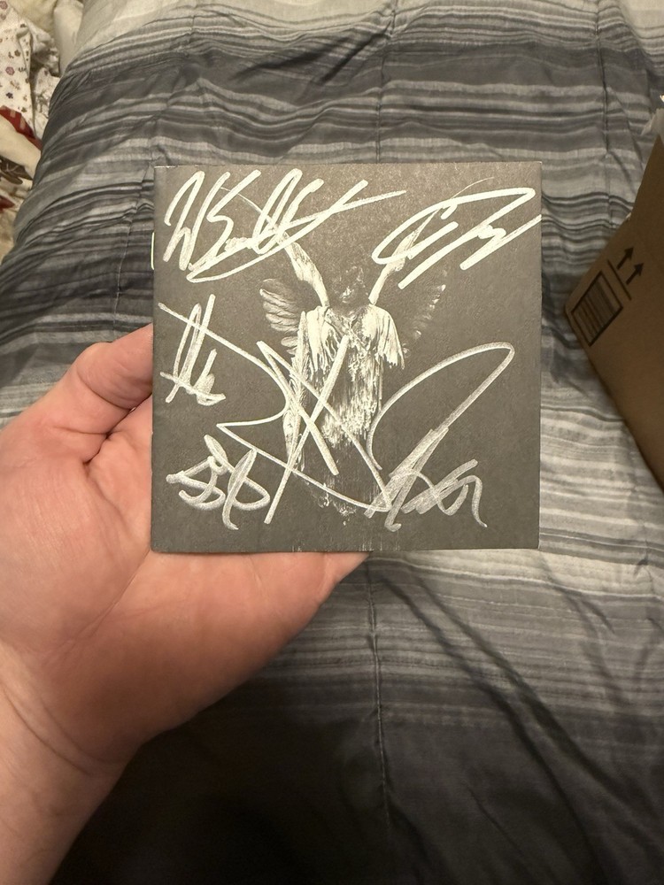 Underoath Erase Me Signed Booklet