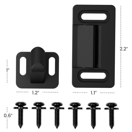 Aluminum RV Screen Door Latch Right Handle Replacement Kit for Right handle
