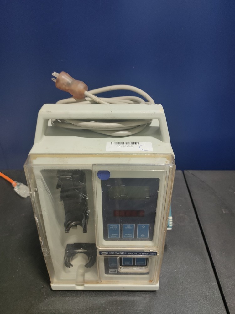 Hospira LifeCare 4100 PCA Plus II Infusion Pump