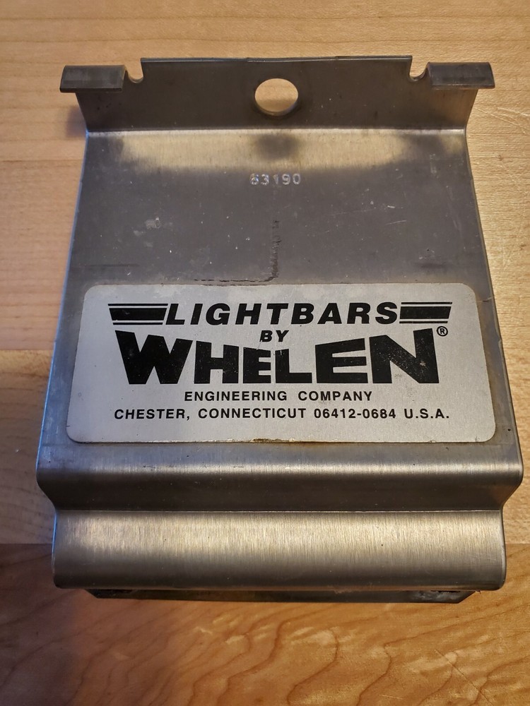 WHELEN Edge Liberty Lightbar Mounting Gutter Strap Light Bar Bracket 63190 CVPI