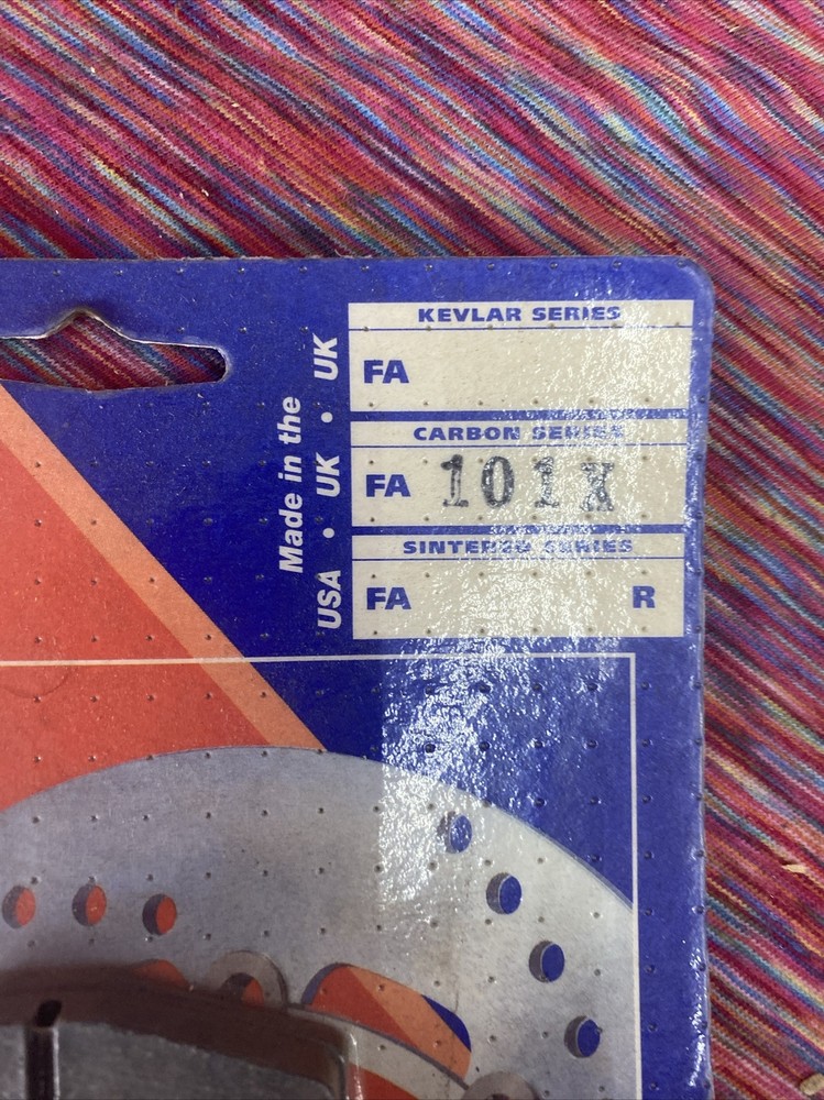 EBC BRAKE PADS FA101X