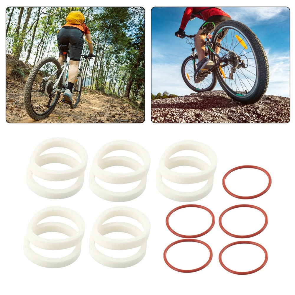 Improve Front Fork Functionality with 10pcs Foam Rings Sealed Foam Absorb Seal