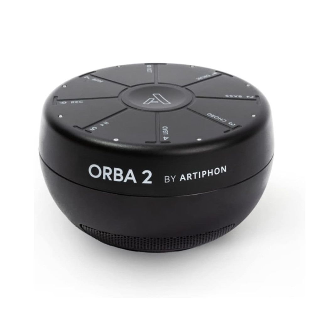 Orba 2 by Artiphon Portable Electronic Multi-Instrument Looper, MIDI controller