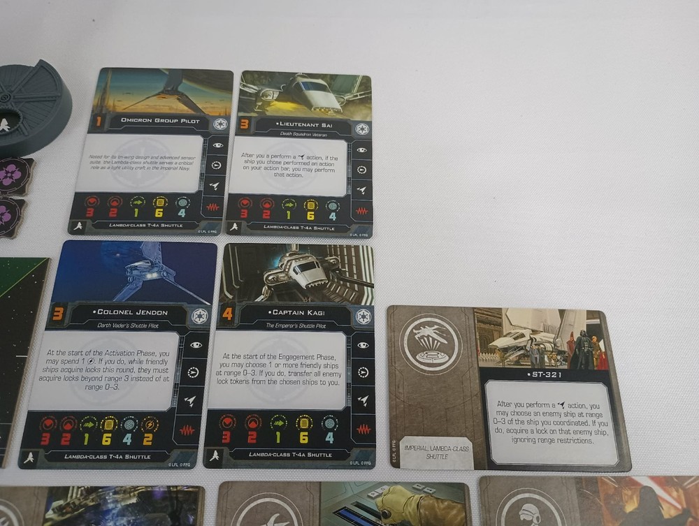 Starr Wars X-Wing Miniatures Game 2.0 Lambda Class Shuttle Imperial Expansion