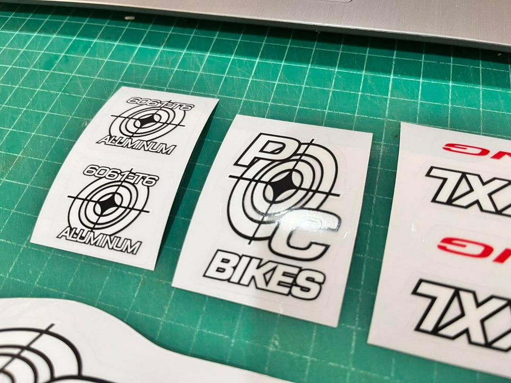Pro Concept XXL 2000 bmx sticker decals