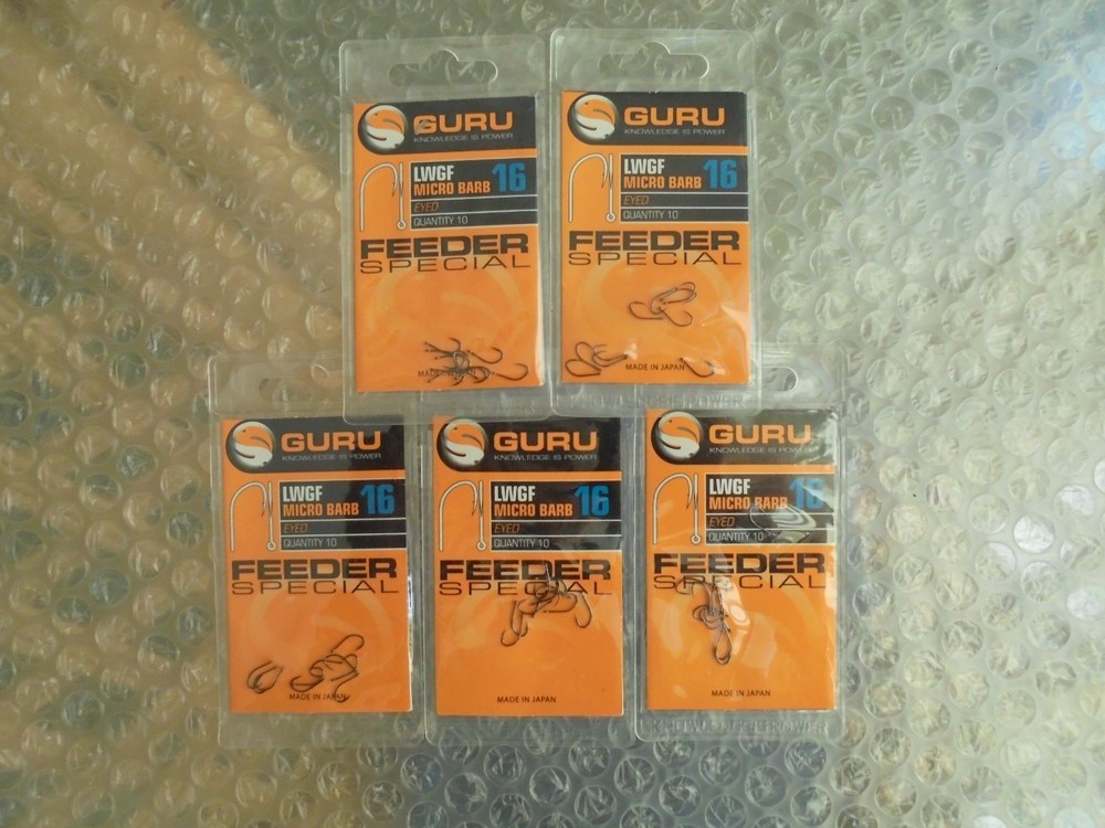 GURU Feeder special hooks  x 5