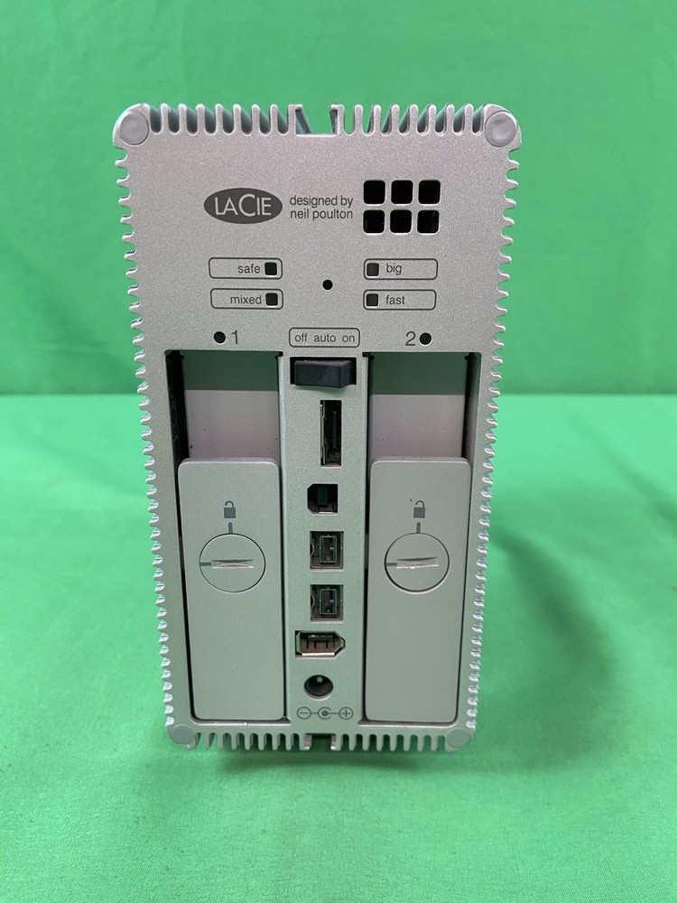 LaCie 2Big TBT Thunderbolt External Hard Drive No HDD