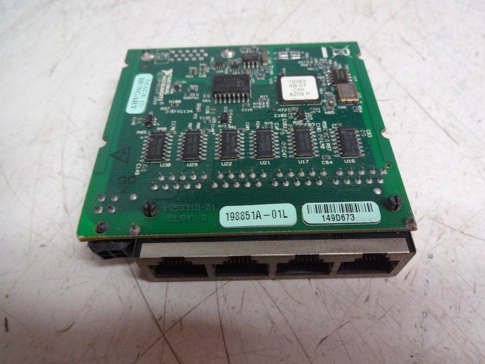 National Instruments Ni-9871 Interface Module