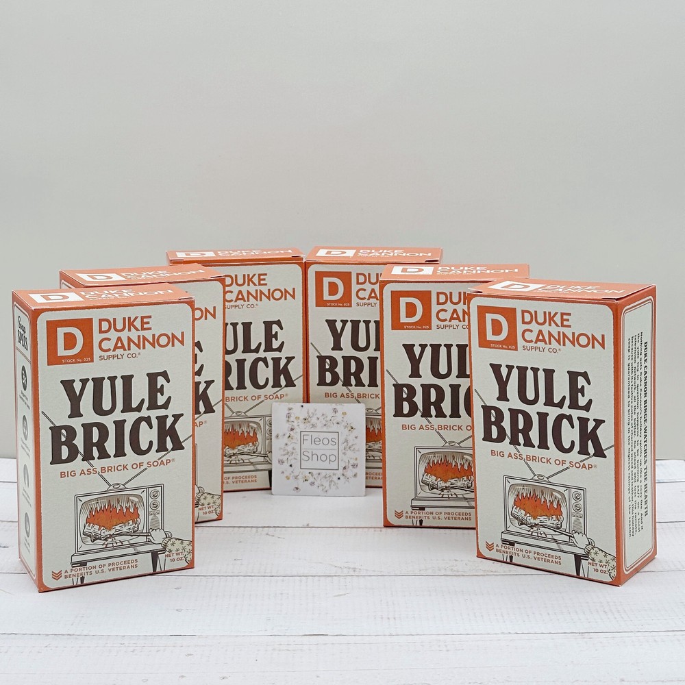 Duke Cannon Yule Brick Soap 6-pack ( 10oz ) - New & Authentic