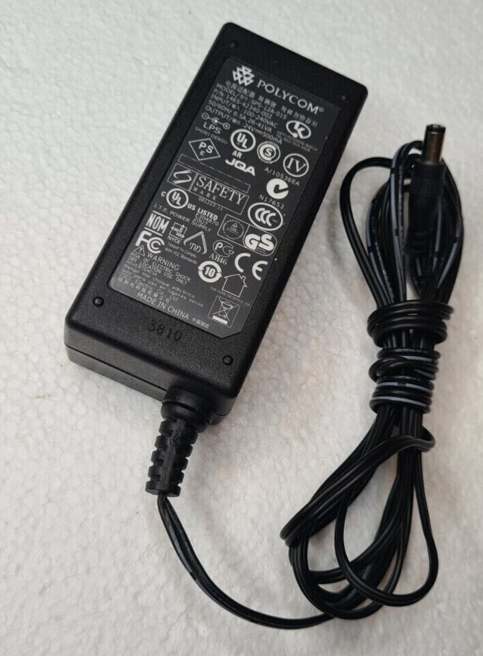 Genuine Polycom Switching Power Supply SPS-12A-015 24VDC 500ma