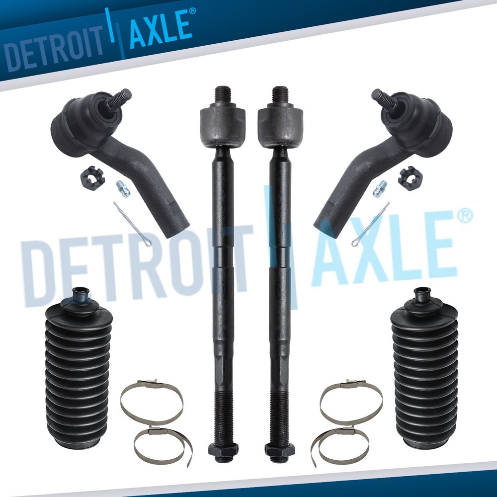 Front Inner Outer Tierod & Boot Kit for 2014 - 2016 2017 2018 C-Max Focus Escape