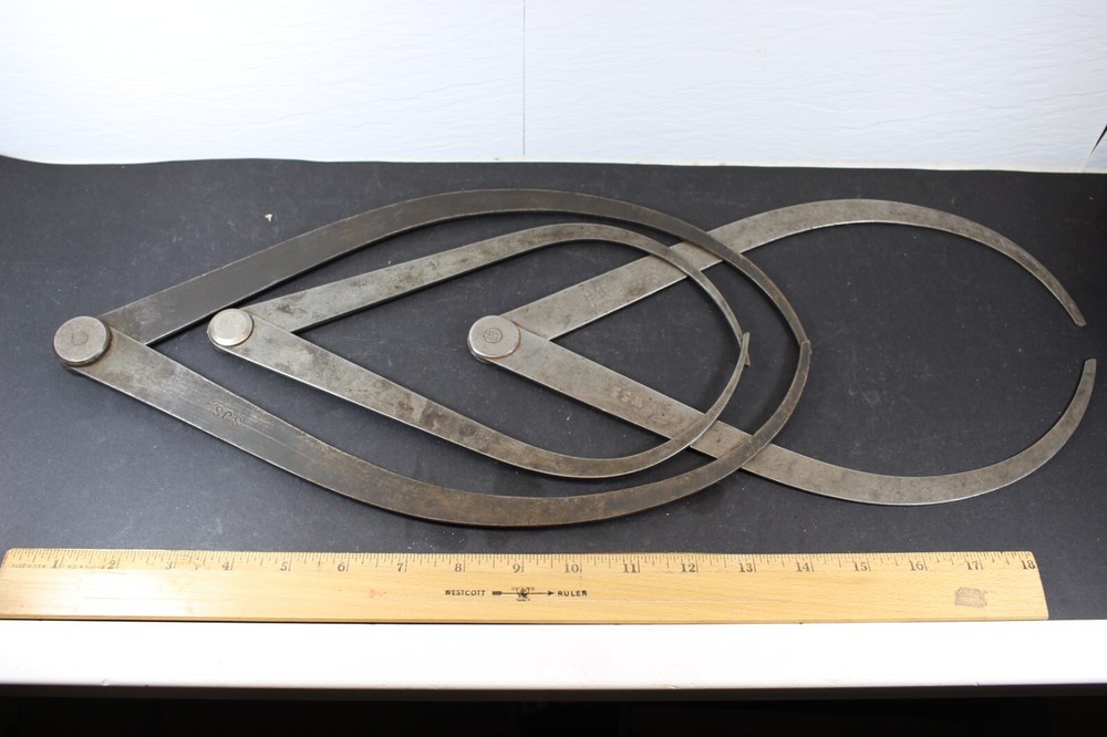 Firm Joint Calipers 3 Pieces 14" 12" & 10"