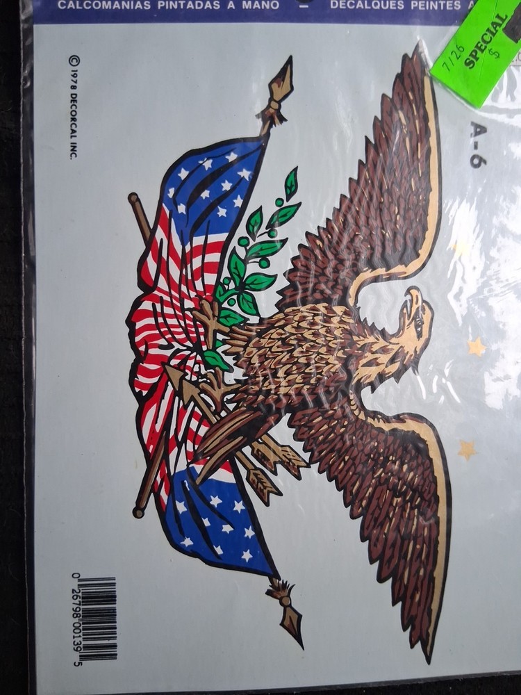 vintage handpainted decals by decorcal.