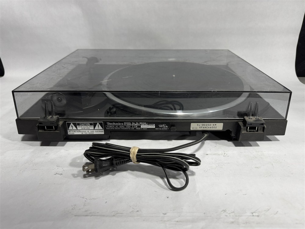 Technics SL-BD20A Vintage Automatic Turntable Record Player - TESTED