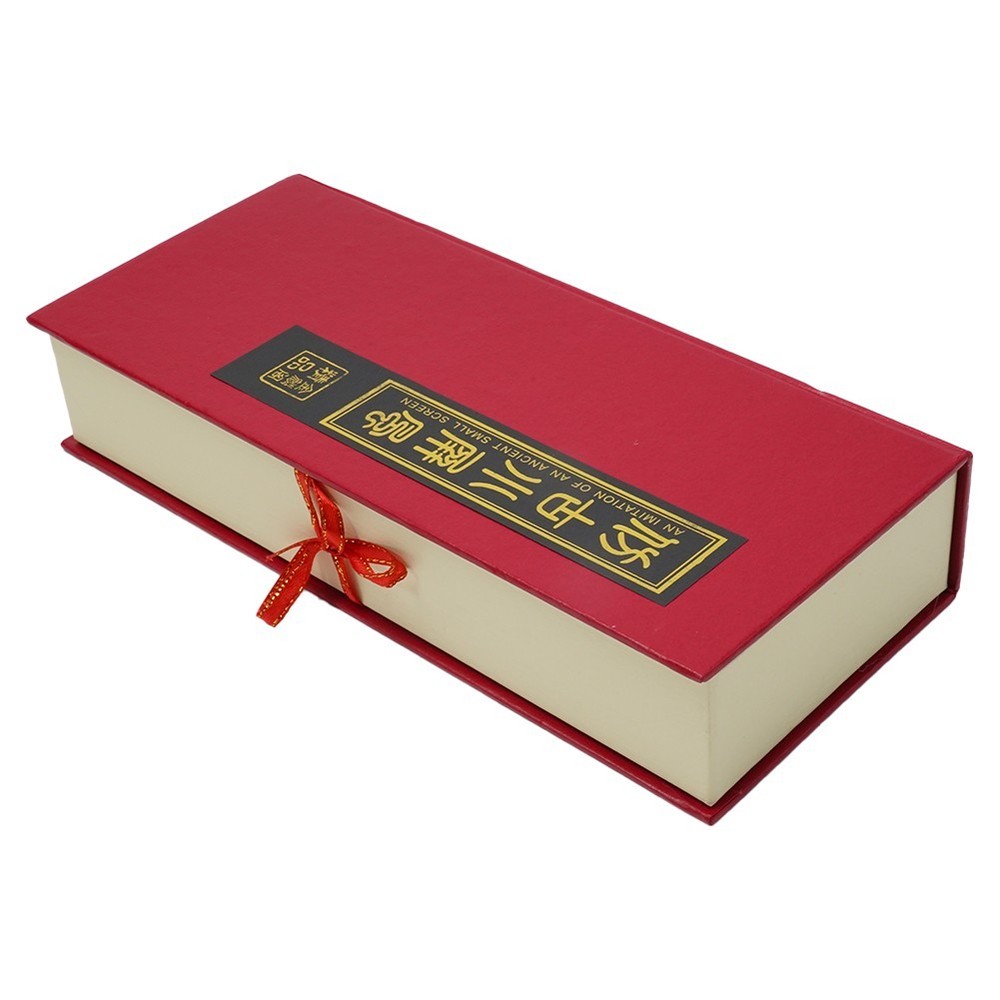 Suitable Screen Peacock Wood 6-Panel Divider Folding Ornament Partition