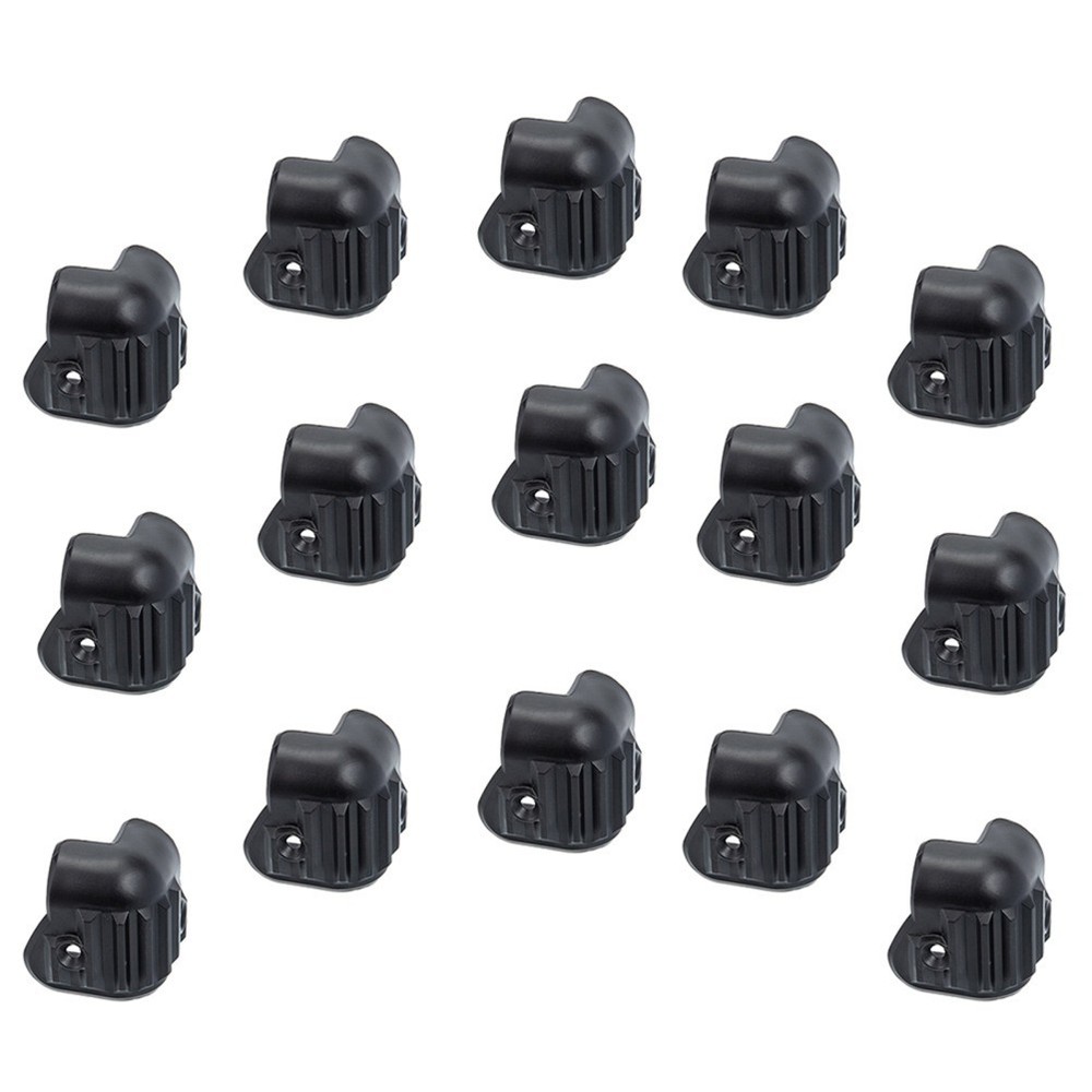 Plastic Speaker Corner Protectors 16Pcs Anti-collision Black Corners