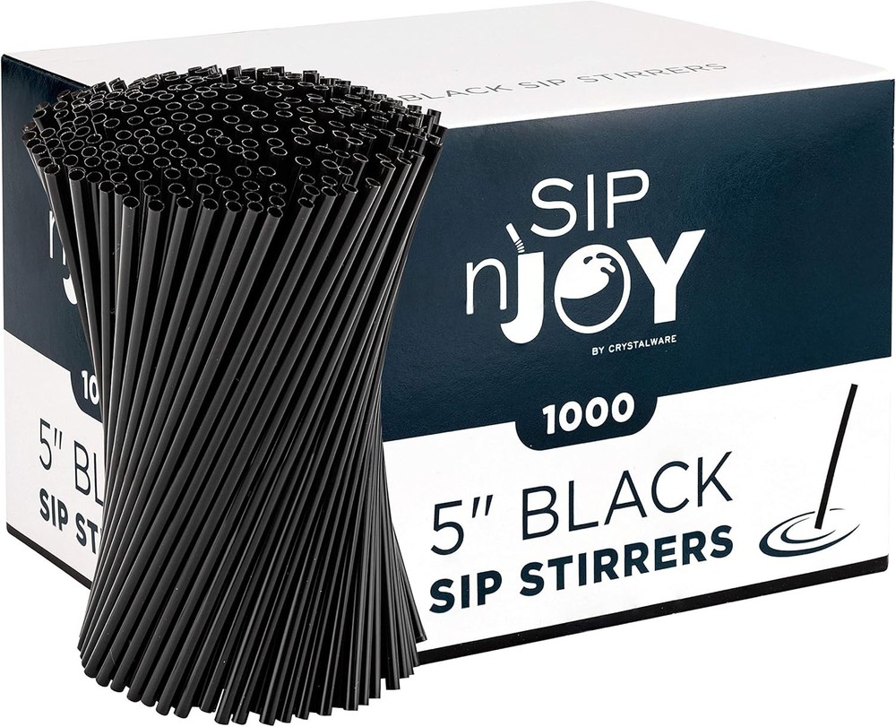 Coffee Stirrers Sticks, Disposable Plastic Drink Stirrer Sticks, 1000 Stirrers,