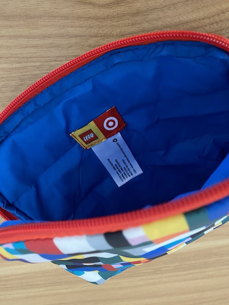 Lego x Target Multicolor Zipper Pouch