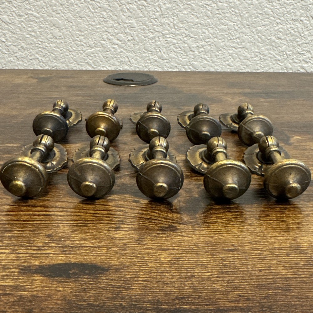 Drexel Esperanto Drawer Pull / Price Is Per Pull /Teardrop Brass Dresser Handle